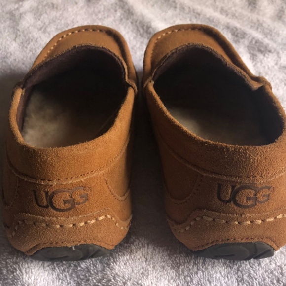 Ugg Suede Mens Slippers Sz.9 - Picture 4 of 8